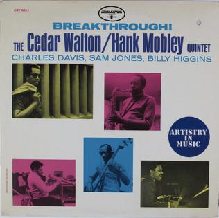 <i>Breakthrough!</i> (album) 1972 studio album by Cedar Walton/Hank Mobley Quintet