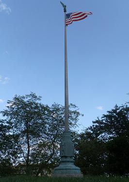 <i>World War I Memorial Flagpole</i> (Hawkins) Public artwork in Wisconsin, U.S.