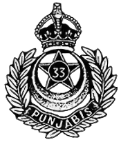 33 Punjabis badge.png