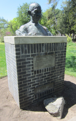 <span class="mw-page-title-main">Bust of Mahatma Gandhi (Salt Lake City)</span> Sculpture in Salt Lake City, Utah, U.S.