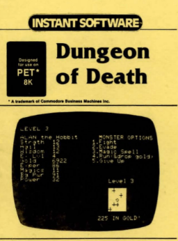 <i>Dungeon of Death</i> 1978 video game
