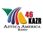 Azteca America Reno logo, used until Pappas terminated KAZR's affiliation with the network on July 1, 2007.