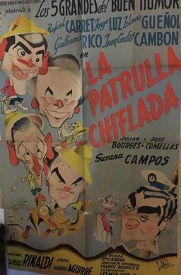 <i>La patrulla chiflada</i> 1952 Argentine film