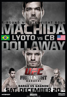 UFC Fight Night: Machida vs. Dollaway UFC mixed martial arts event in 2014