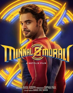 <i>Minnal Murali</i> 2021 superhero film directed by Basil Joseph