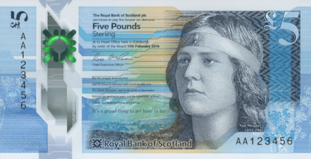 The Royal Bank of Scotland £5 note - Wikipedia