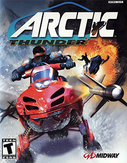 playstation 1 snowmobile game