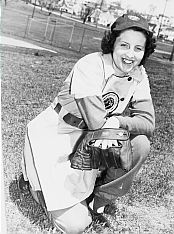 Dottie Wiltse Collins American baseball player
