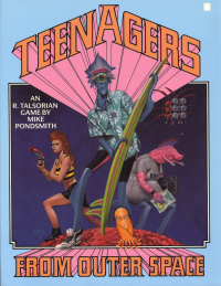 <i>Teenagers from Outer Space</i> (role-playing game) Tabletop comedy role-playing game