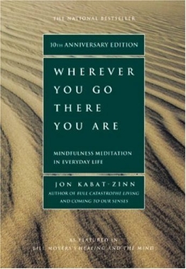 <i>Wherever You Go, There You Are: Mindfulness Meditation in Everyday Life</i> Jon Kabat-Zinns second bookv