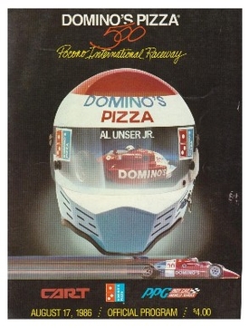 <span class="mw-page-title-main">1986 Domino's Pizza 500</span> Motor car race