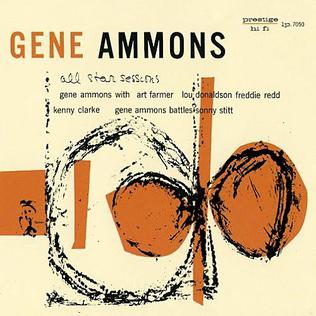 All Star Sessions is an album by saxophonist Gene Ammons recorded between 1950 and 1955 and released on the Prestige label.