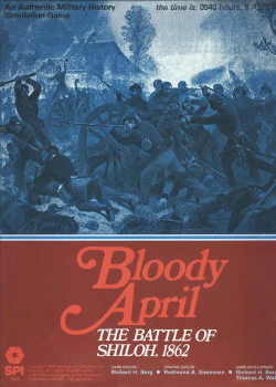 <i>Bloody April: The Battle of Shiloh, 1862</i> Board wargame