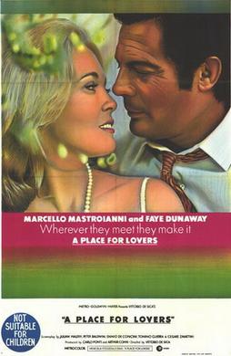 <i>A Place for Lovers</i> 1968 film by Vittorio De Sica