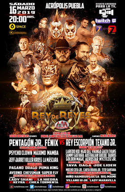 <span class="mw-page-title-main">Rey de Reyes (2019)</span> 2019 Lucha Libre AAA World Wide event