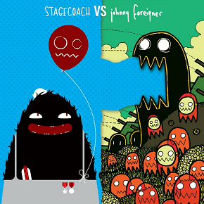 <i>Johnny Foreigner / Stagecoach</i> 2010 EP by Johnny Foreigner/Stagecoach