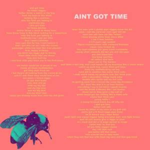 <span class="mw-page-title-main">I Ain't Got Time!</span> 2017 single by Tyler, the Creator