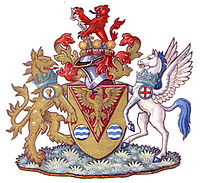 Escudo de armas del Ayuntamiento de Uxbridge.JPG