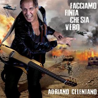 <i>Facciamo finta che sia vero</i> 2011 studio album by Adriano Celentano