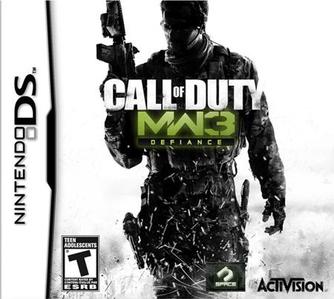 nintendo ds call of duty modern warfare 3