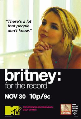 <i>Britney: For the Record</i> 2008 documentary television film