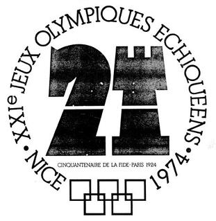 <span class="mw-page-title-main">21st Chess Olympiad</span> 1974 chess tournament in Nice, France