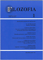 <i>Filozofia</i> Academic journal