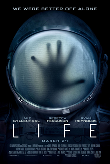 <i>Life</i> (2017 film) 2017 US science fiction horror film by Daniel Espinosa
