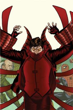 Jimmy Natale as Vulture. Cover to The Amazing Spider-Man #623. Art by Joe Quinones.