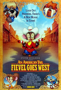 <i>An American Tail: Fievel Goes West</i> 1991 animated film directed by Phil Nibbelink