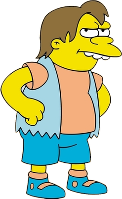 <span class="mw-page-title-main">Nelson Muntz</span> Fictional character from The Simpsons franchise