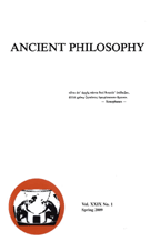 <i>Ancient Philosophy</i> (journal) Academic journal