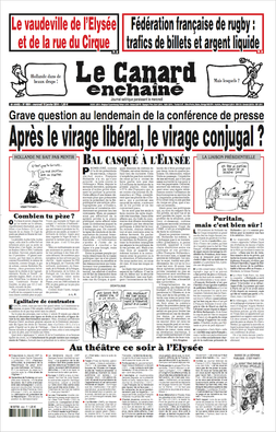 <i>Le Canard enchaîné</i> French satirical and investigative weekly newspaper