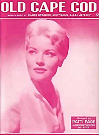 Old Cape Cod 1957 single by Patti Page