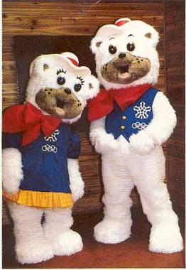 Hidy and Howdy were the mascots of the Calgary Games.