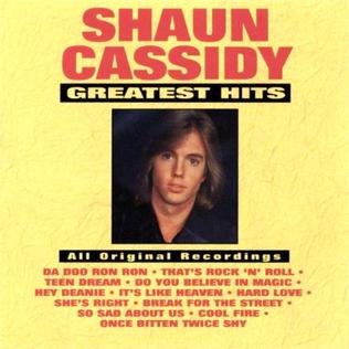 <i>Greatest Hits</i> (Shaun Cassidy album) 1992 greatest hits album by Shaun Cassidy