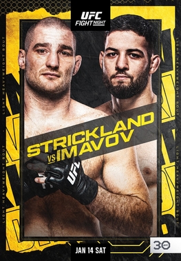 <span class="mw-page-title-main">UFC Fight Night: Strickland vs. Imavov</span> UFC mixed martial arts event in 2023