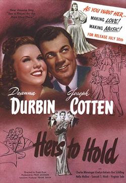 <i>Hers to Hold</i> 1943 film by Frank Ryan