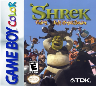 Shrek: Fairy Tale Freakdown On Gameboy Color