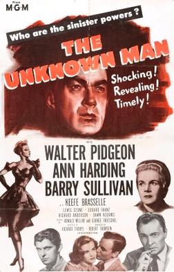 <i>The Unknown Man</i> 1951 film by Richard Thorpe