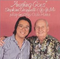 <i>Anything Goes: Stephane Grappelli & Yo-Yo Ma Play (Mostly) Cole Porter</i> 1989 studio album by Stéphane Grappelli, Yo-Yo Ma