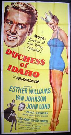 <i>Duchess of Idaho</i> 1950 film by Robert Zigler Leonard