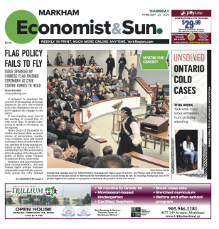 <i>Markham Economist & Sun</i> Canadian newspaper