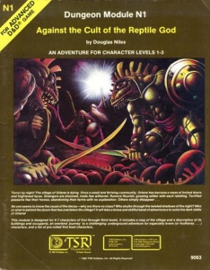 Cover of N1 Against the Cult of the Reptile God