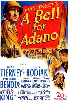 <i>A Bell for Adano</i> 1945 American war film directed by Henry King