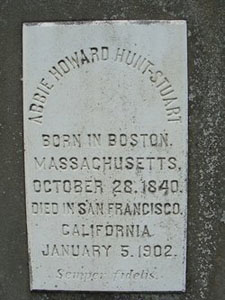 Grave stone Abbie Howard Hunt Stuart.jpg