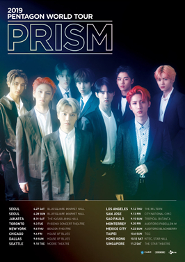 <span class="mw-page-title-main">Prism World Tour</span> 2019 concert tour by Pentagon