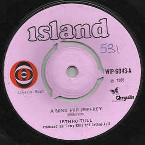 A Song for Jeffrey 1968 single by Jethro Tull