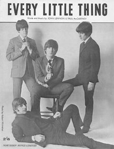 Vintage Rock Band Lyrics Retro Music Poster A Day In The Life The Beatles