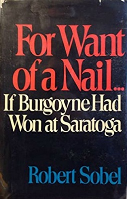 <i>For Want of a Nail</i> (novel) book by Robert Sobel